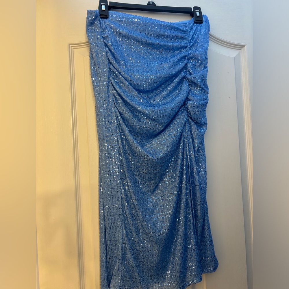 NWT - Zara Sequin Midi Skirt